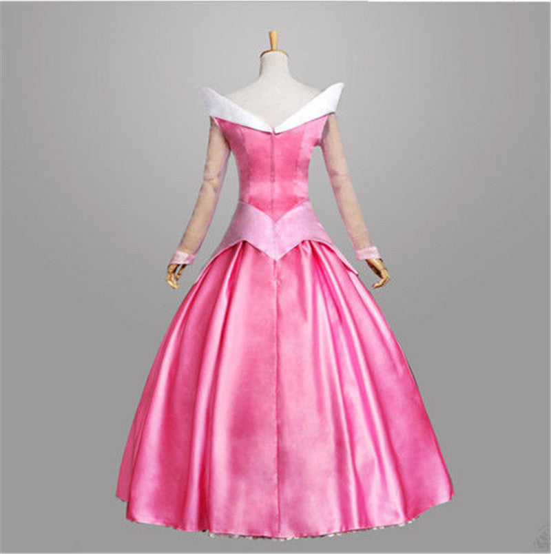 Adult Halloween Sleeping Beauty Princess Cosplay Dress – Love Princess Stage Performance Costume