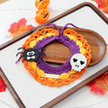 Pet Cat Dog Halloween Cartoon Knit Scarf, Cat Bib & Pet Accessories