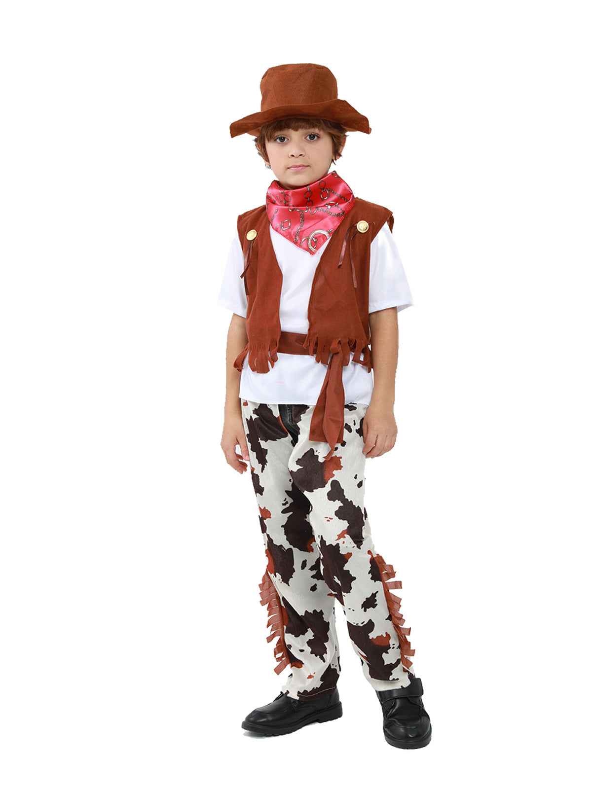 Cosplay Costume Children's Halloween Outfit Carnival Cowboy Costume Festival Party Stage Performance Wear