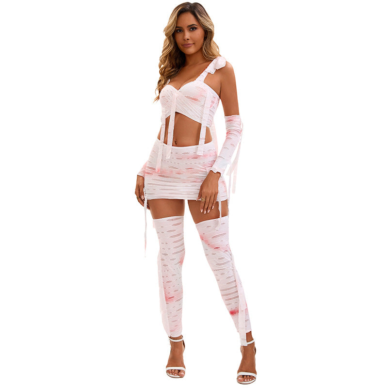 Halloween Cosplay Mummy Costume for Women