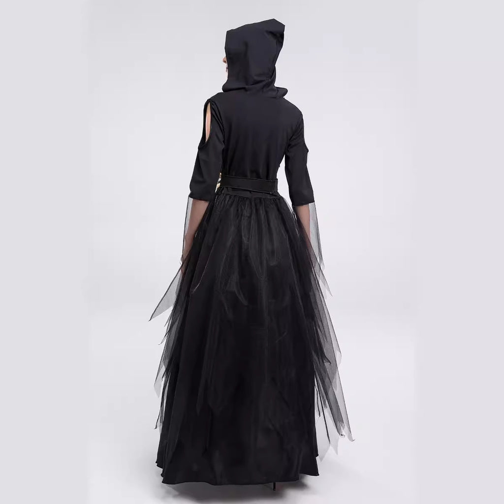 Halloween Vampire Girl Hell Ghost Performance Dress Death God Witch Dress Witch Vampire Dress
