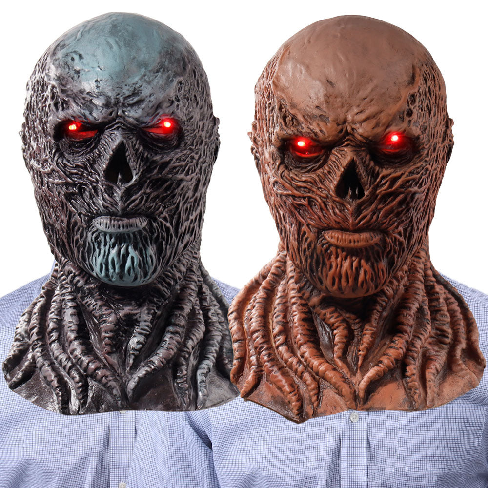 Halloween Stranger Things Vecna Latex Mask – Full Head Horror Terror Headgear Prop
