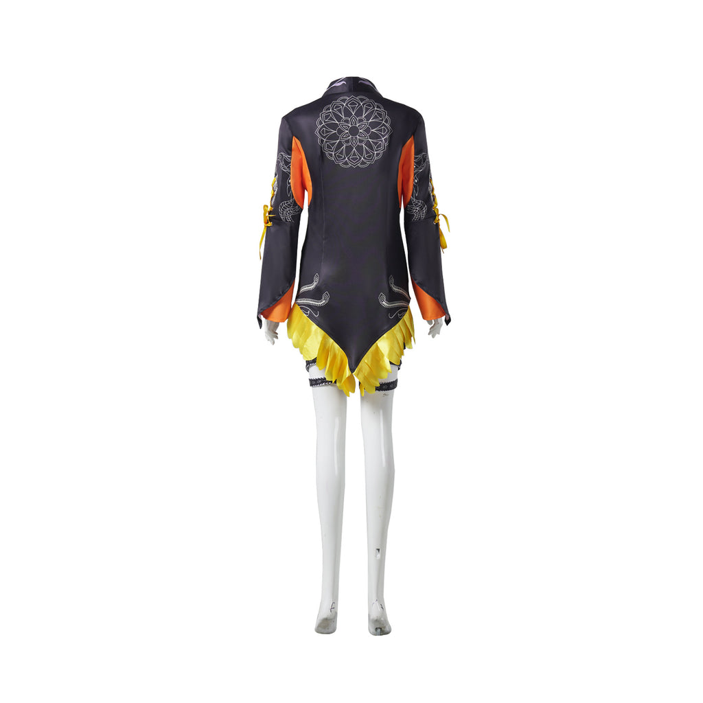 Halloween Costume Cosplay Iron Fist Ling Xiaoyu Style Outfit Cosplay Anime Character Role Play Ling Xiaoyu