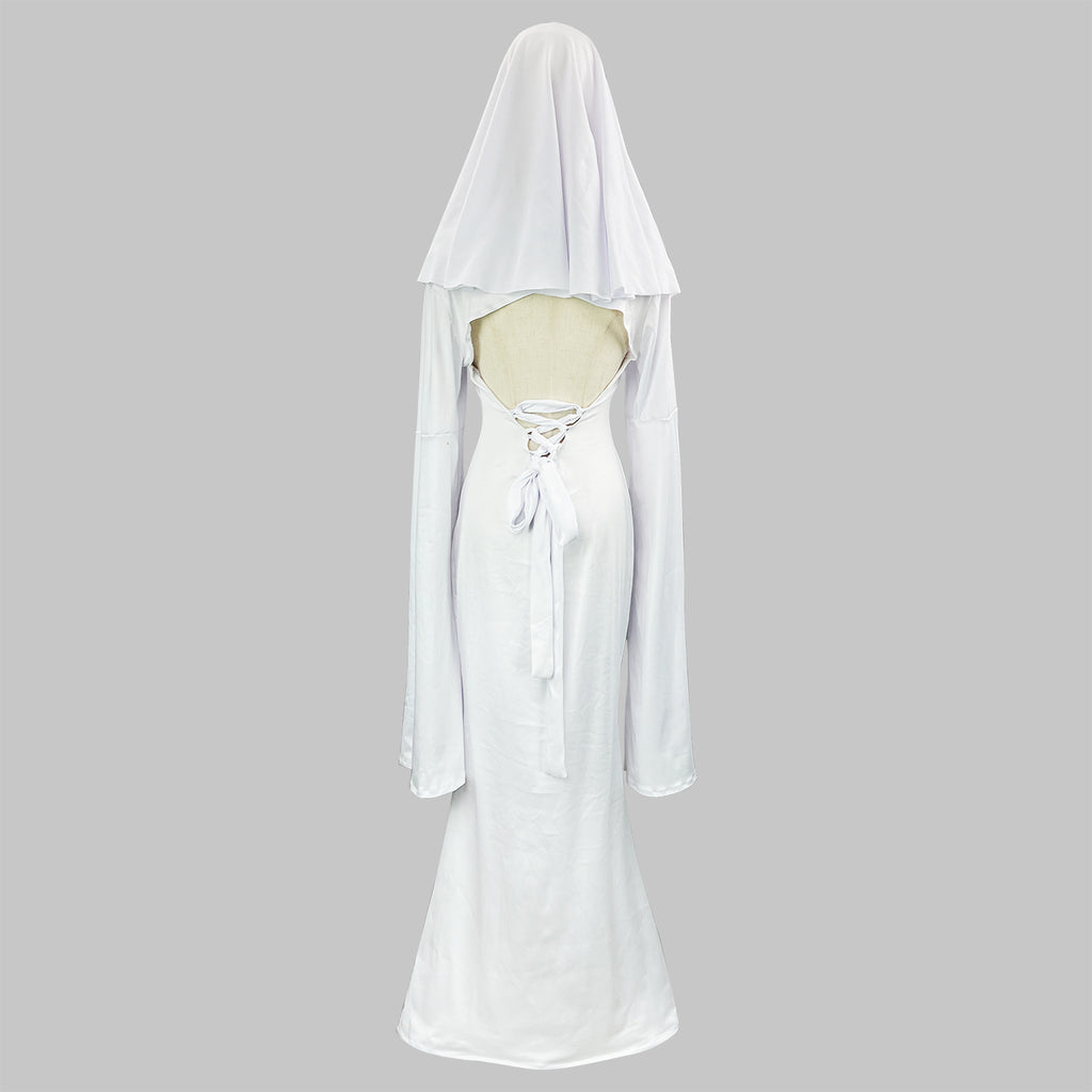 Women's Halloween Ghost Cosplay Dress – Cute Female Stage Performance Costume