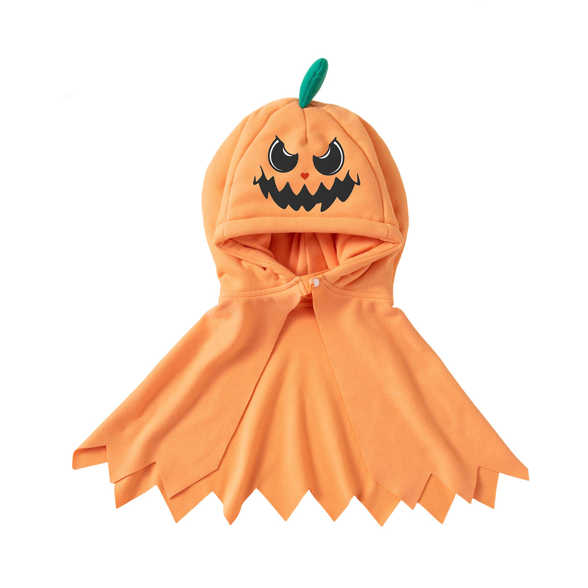 Halloween Party Costume for Kids Boys and Girls, Ghost Face Hooded Cloak, Festival Atmosphere Outfit