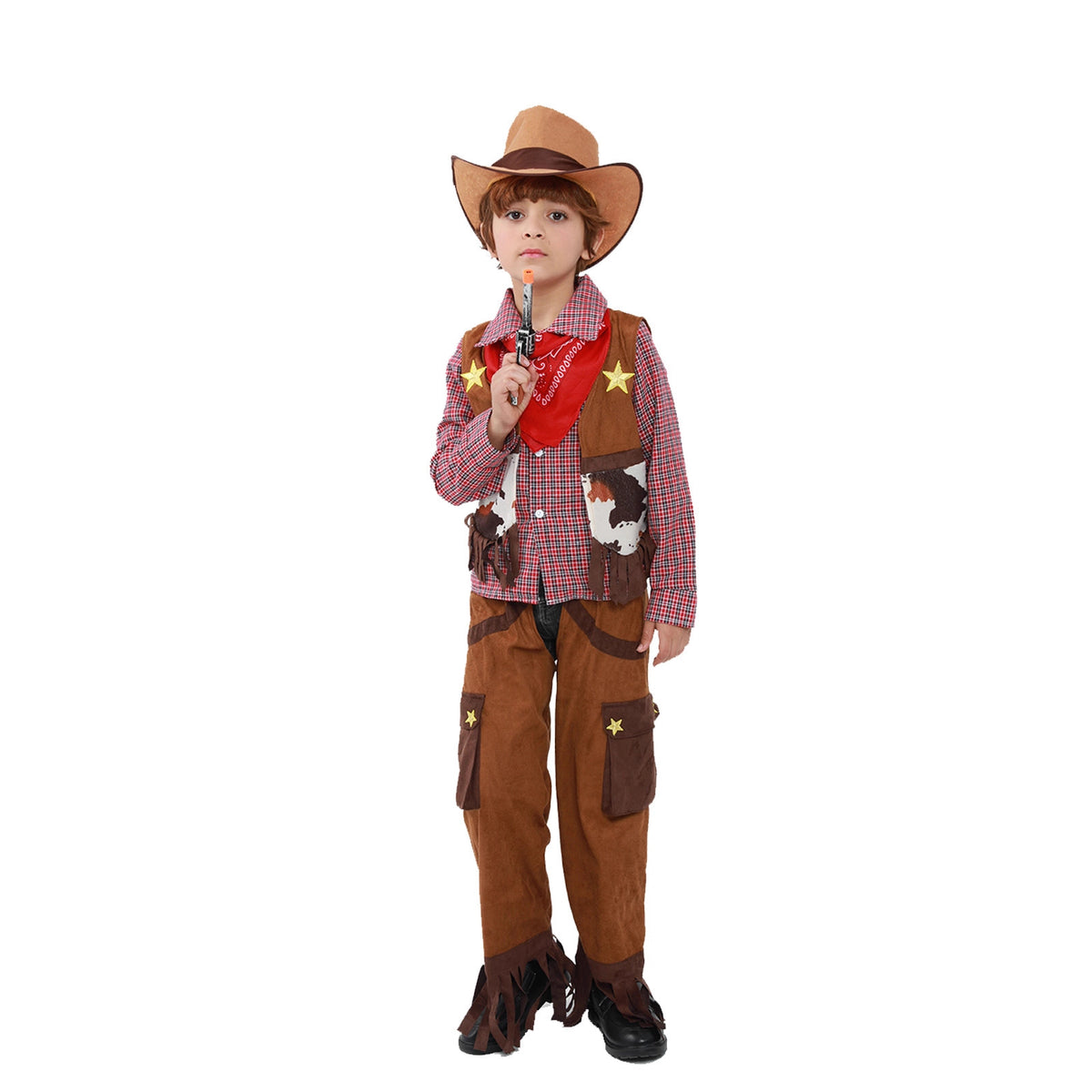 Cosplay Costume Children's Halloween Outfit Carnival Cowboy Costume Festival Party Stage Performance Wear