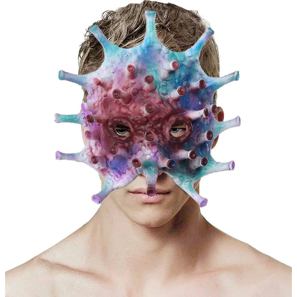 Halloween Cosplay Props Horror Latex Mask Masquerade Party Adult Unisex Cosplay