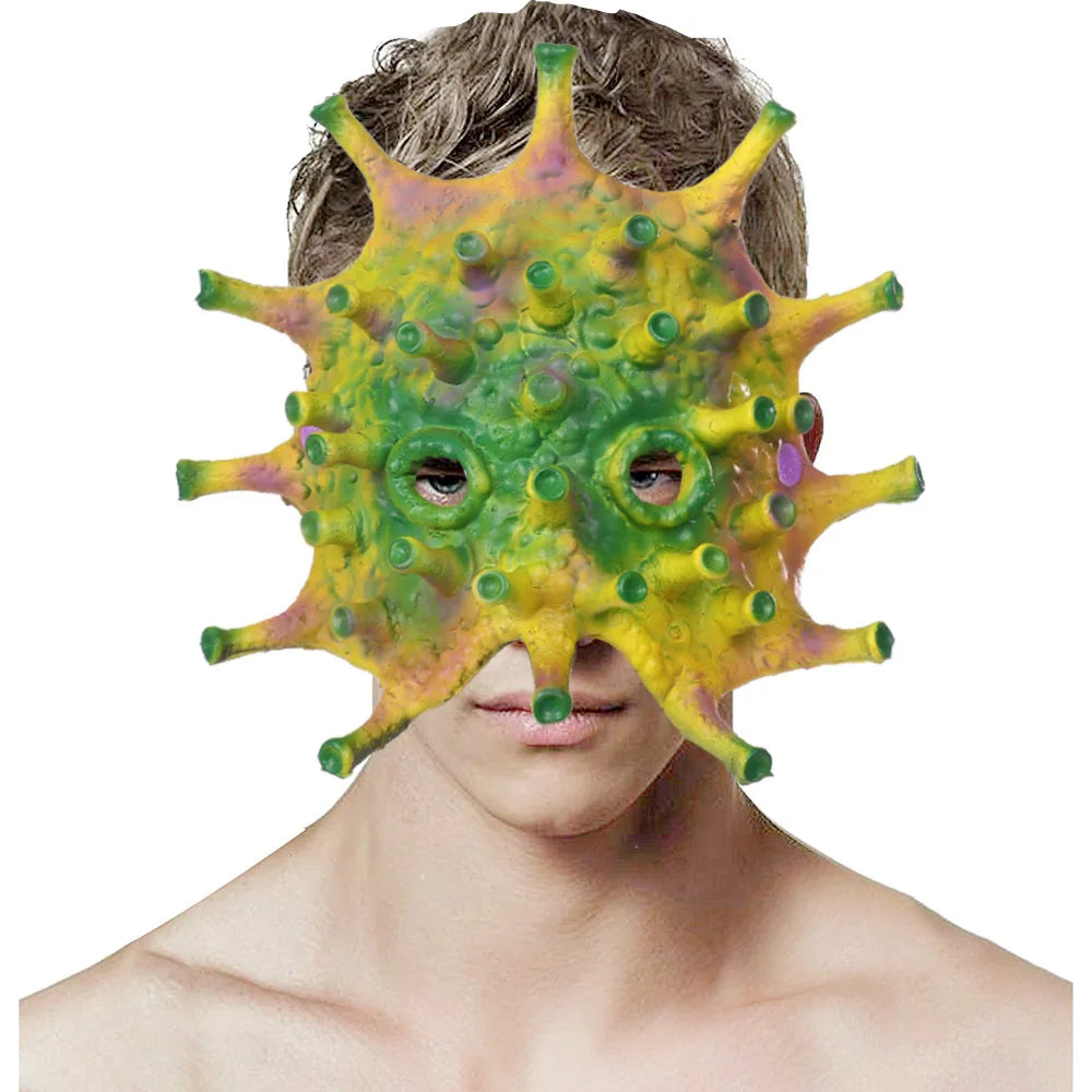 Halloween Cosplay Props Horror Latex Mask Masquerade Party Adult Unisex Cosplay